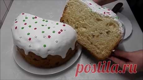 ГЛАЗУРЬ для куличей с желатином . Без яиц .Не крошится ПАСХА