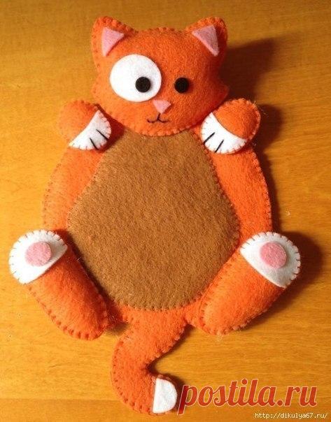 Подставки под горячее из фетра.