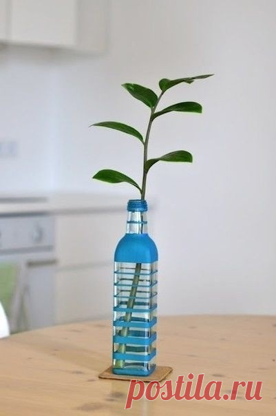 Декорируем бутылку