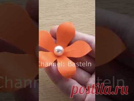🌸🌸🌸 Paper Flower for Valentine's Day #valentinesday #shorts