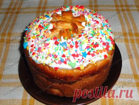 Куличи с изюмом - Кормежка.ру