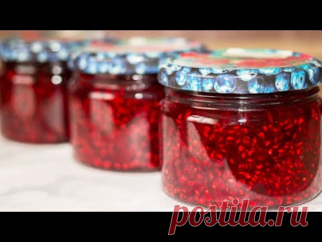 САМОЕ Вкусное Малиновое ВАРЕНЬЕ Мало Сахара, Мало Возни 👍 Малина к Чаю на Зиму ✧ Ирина Кукинг