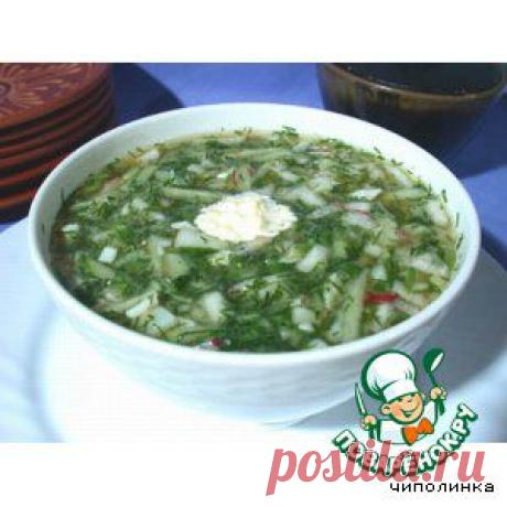 Классическая овощная окрошка - кулинарный рецепт