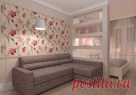 Пространство небольшой квартиры или студии — Роскошь и уют