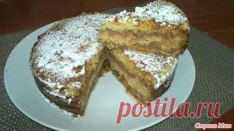 Насыпной яблочный пирог. Легкий рецепт Вкусный, сытный насыпной яблочный пирог, который готовиться очень оригинальным способом. Используются только сухие ингредиенты и начинка. Рецепт очень легкий, справиться даже новичок!