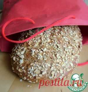 100% цельнозерновой хлеб - кулинарный рецепт