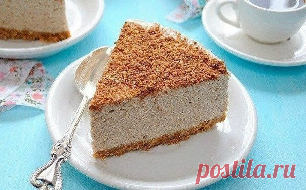 Новости  Банановый чизкейк без выпечки