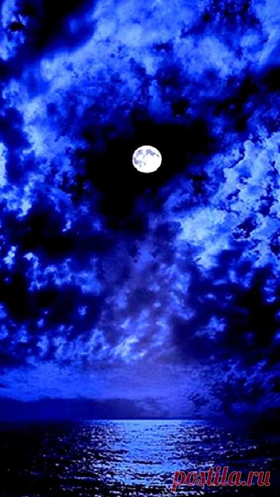 луна