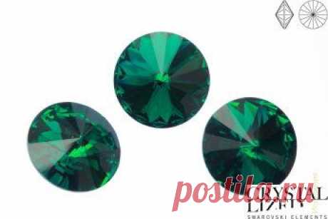 Свежее поступление в магазине 
SWAROVSKI 1122 Rivoli Chaton - Emerald 18mm - Exclusive