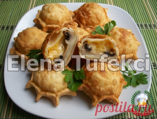 ПИРОЖКИ "ГРИБНЫЕ БОМБОЧКИ"