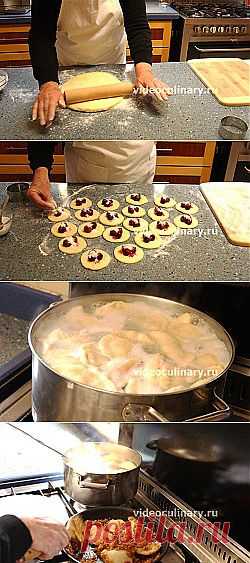 Вареники с вишней из картофельного теста - Простые рецепты Овкусе.ру