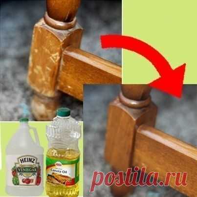 Как обновить старую мебель.