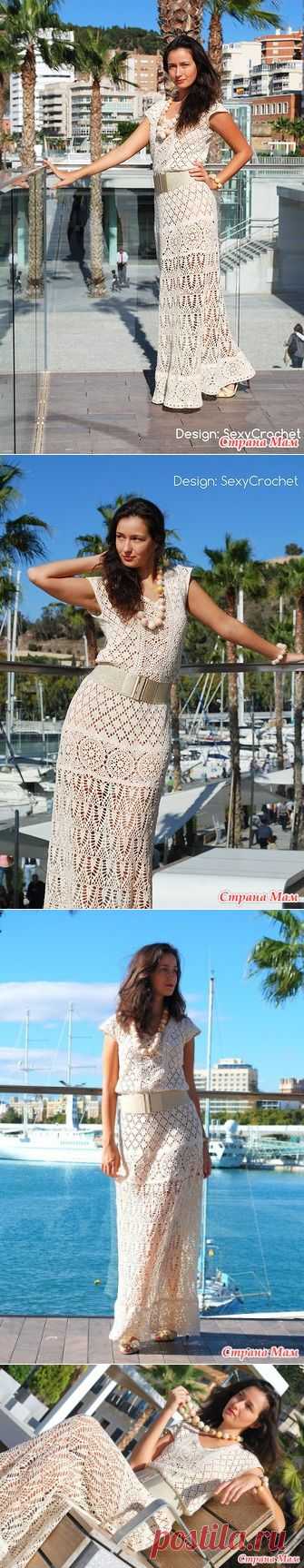 Платье "Зачарованная" от Оли Sexy Crochet - Вяжем вместе он-лайн - Страна Мам
