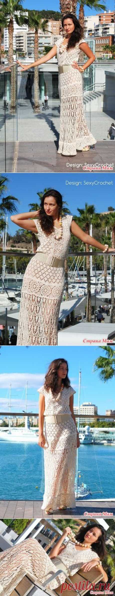 Платье &quot;Зачарованная&quot; от Оли Sexy Crochet - Вяжем вместе он-лайн - Страна Мам