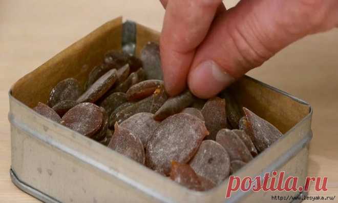 Противопростудные ленденцы от кашля своими руками!
