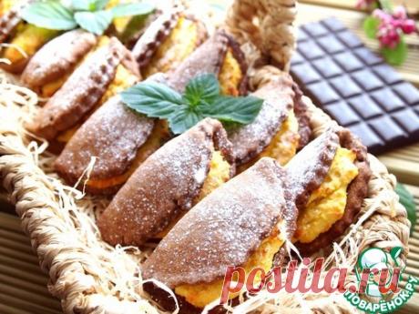 Шоколадно-кокосовые сочни - кулинарный рецепт