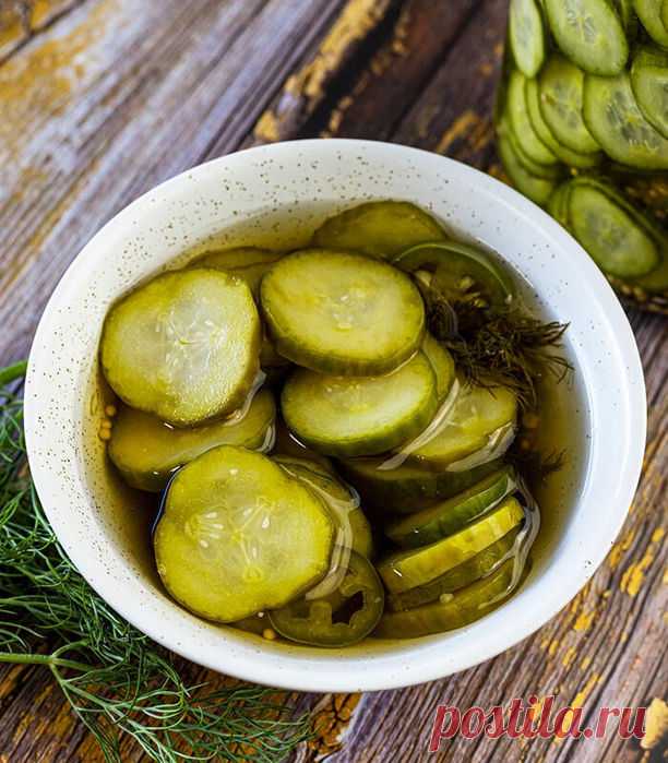 Рецепт огурцов как в Макдоналдсе