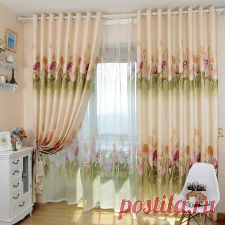 Очаровательные шторы для дома — Роскошь и уют
