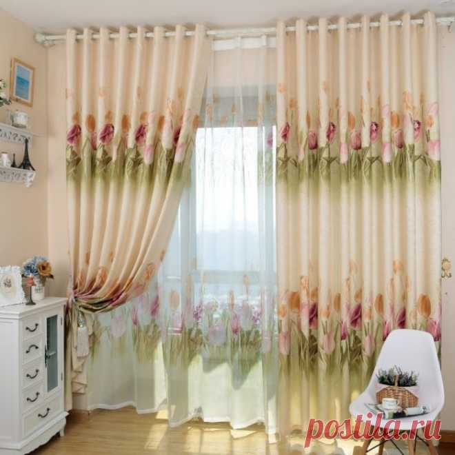 Очаровательные шторы для дома — Роскошь и уют
