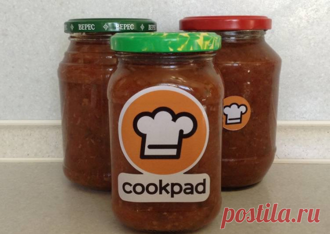 (36) 🍎Аджика с яблоками 🍎 #заготовки - пошаговый рецепт с фото. Автор рецепта Елена Юрьева . - Cookpad