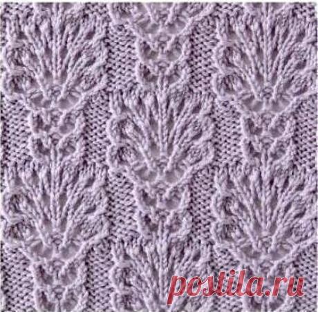 Коллекция узоров спицами