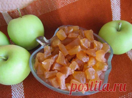 Цукаты из яблок – рецепт приготовления на зиму с фото