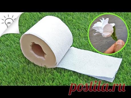 3 sposoby na kwiaty z papierem toaletowym