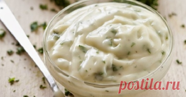 Полезная и вкусная заправка к любому блюду: домашний майонез на основе семян льна.