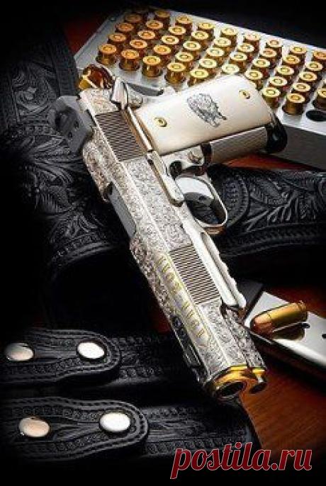 Custom Centennial 1911 Pistol.