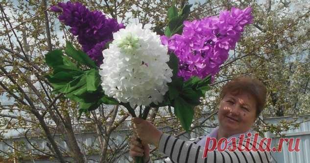 Огромная сирень из бумаги — декор, который впечатляет | Краше Всех