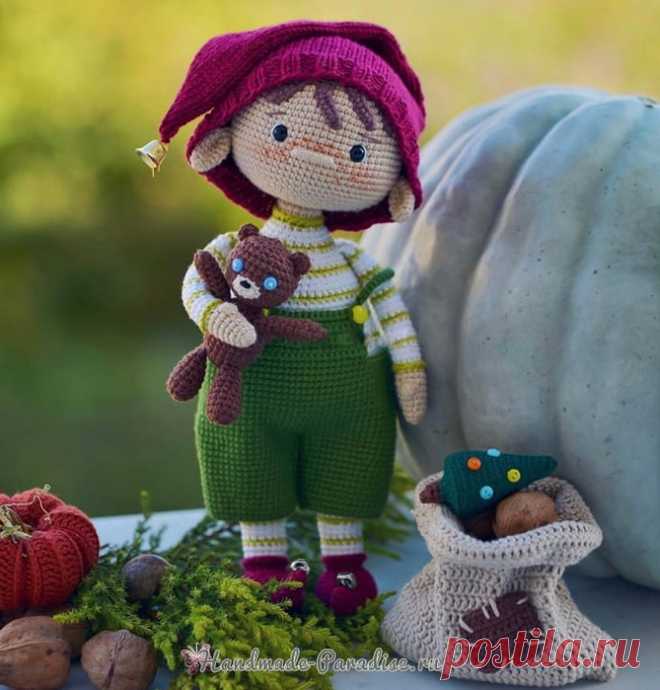Рождественский мальчик-эльф