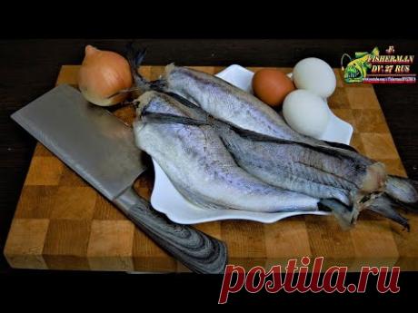 Салат из рыбы минтай, "Привет из 90стых".
