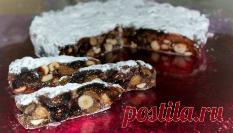 Панфорте - итальянский орехово-фруктовый пирог