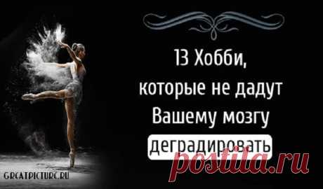 13 хобби которые не дадут вашему мозгу деградировать 13 хобби, которые не дадут вашему мозгу деградировать.Старению подвержено не только наше тело, но и мозг. Увы, сохранить память, ясный