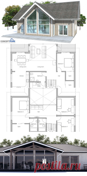 Modern House CH6 with good building price.
