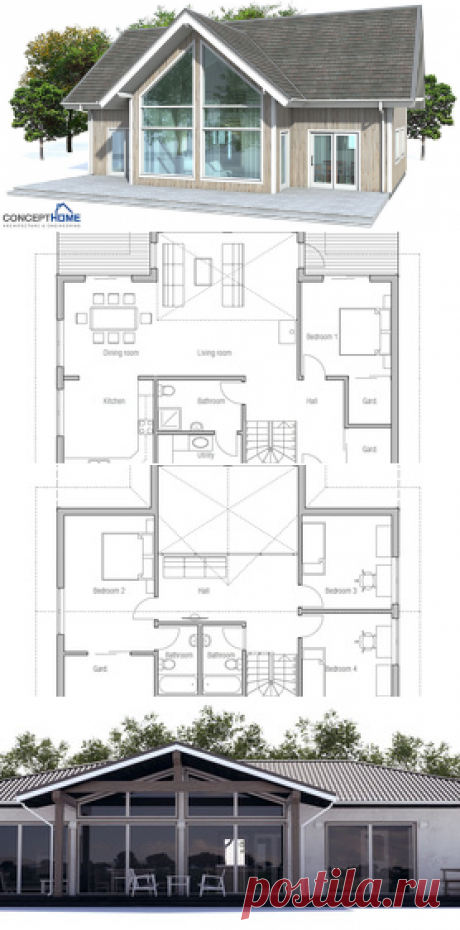 Modern House CH6 with good building price.