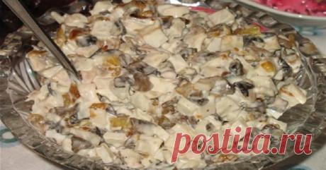 Грибной салат ! Такое сочетание продуктов тебя точно впечатлит! | Готовим вкусно!