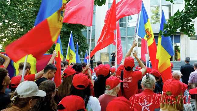 Молдавская оппозиция обвинила власти в дискредитации участников протестов