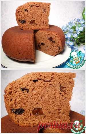Шоколадный кекс с черносливом - кулинарный рецепт