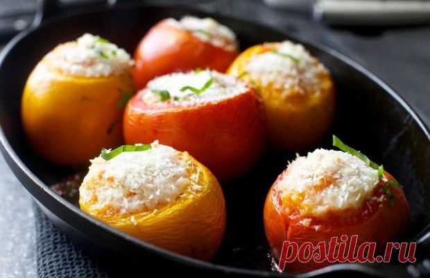Фаршированные рисом помидоры
