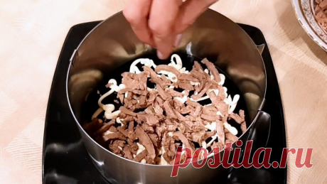 От этого Салата все Мужчины в восторге! Салат Мужской каприз на Праздничный стол | Ладная кухня | Дзен