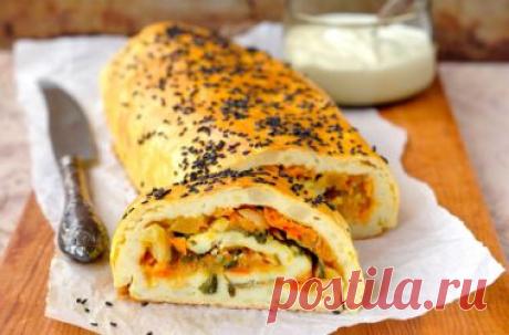 Фаршированный хлеб по-магрибски: рецепт оригинальной закуски