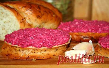 Закуска из свеклы - вкусное средство против осенней хандры | Дачный участок