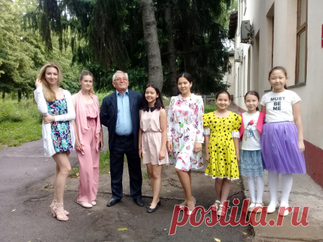 С оркестрантами. 11.06.2017 г.