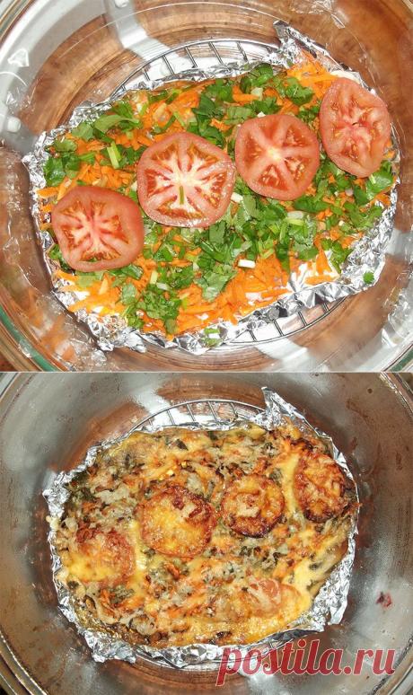 Рецепт запеченного пангасиуса с овощами