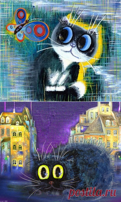 Ах, как много на свете кошек… ~ Коты Бориса Касьянова