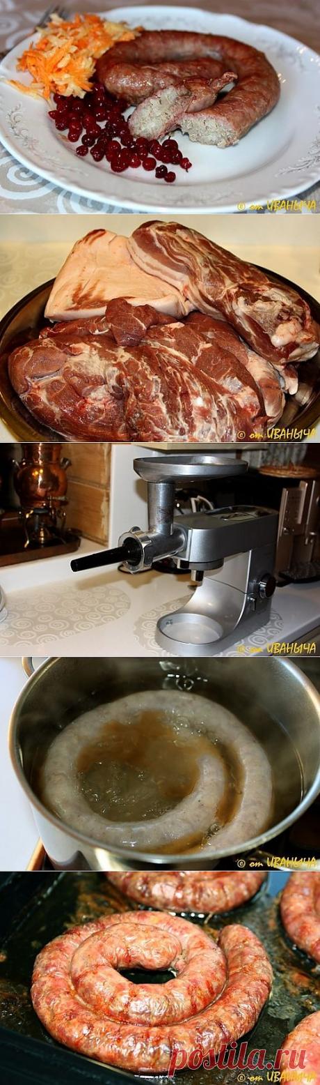 Рецепт домашней колбасы / Кулинарные рецепты / Женские секреты - бесплатный женский интернет журнал онлайн