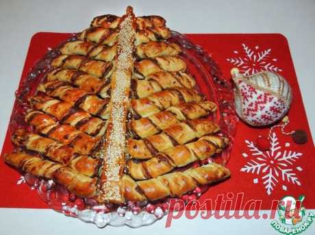 Новогодний пирог &quot;Финиковая елка&quot;!