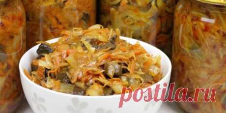 Солянка на зиму из капусты в банках: рецепты с грибами, огурцами, как вкусно приготовить