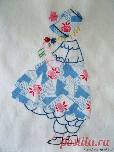 Барышни в лоскутной технике — хороши в любой обстановке! — Рукоделие